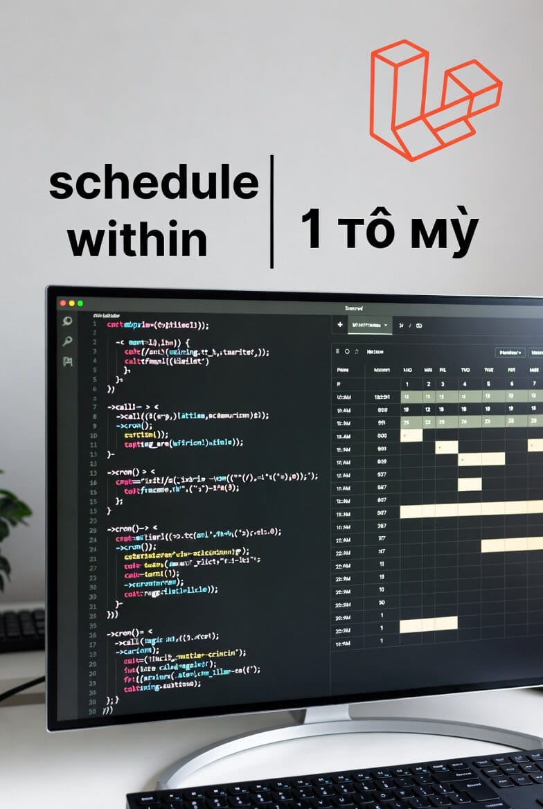 Tạo schedule trong Laravel – Tự động hóa tác vụ hiệu quả