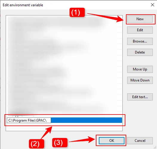 Hướng Dẫn Sử Dụng MP4Box - add  Env