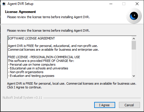Agent DVR - Install
